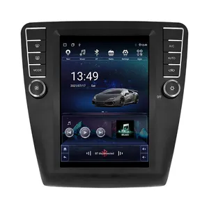 Car Android 10 Radio Player For Skoda Superb 2009-2013 Multimedia Video GPS Navigation For Tesla Style Vertical Screen NO DVD