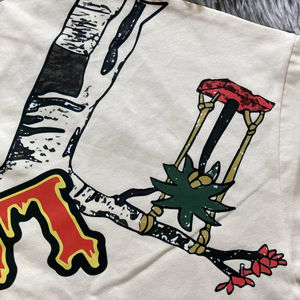 DENIMGUYS 100% coton hommes Tshorts manches T-shirts imprimé graphique personnalisé col rond coton surdimensionné grande taille hommes t-shirts hauts - Product Image 3