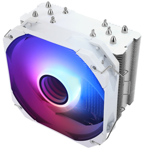 Enfriador de Aire para CPU Thermalright Assassin King 120 MINI Blanco ARGB V3, 200W TDP, 135mm de Altura, para LGA1700 AM5 AM4, la Iteración V3 Principal - Product Image 3