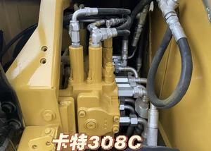 รถขุดตีนตะขาบขนาดเล็ก Caterpillar 308C มือสอง รุ่น Stage IIIA ชั่วโมงการใช้งานต่ำ เหมาะสำหรับการส่งออกไปยังแอฟริกาและเอเชียตะวันออกเฉียงใต้ - Product Image 5