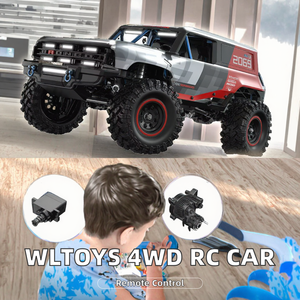 MJX H18P 1/18 Coche Teledirigido RC sin Escobillas Ford Bronco Baja 1000, Camioneta Todoterreno a Escala, 4 Canales <span class=keywords><strong>T4E</strong></span>, Alcance de 100m, Requiere Batería AA - Product Image 2