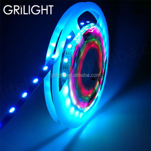 Bande LED RVB adressable WS2812B 5V 144 pixels, garantie 3 ans, compatible WS2811, WS2812, WS2812B, de l'usine spécialisée - Product Image 1