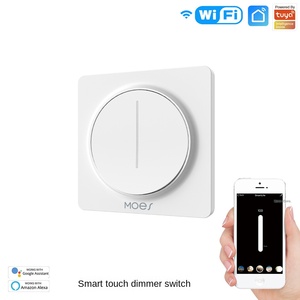 Zigbee tuya lamba led ışıkları tuya topuzu dimmer anahtarı 1 <span class=keywords><strong>2</strong></span> 3 <span class=keywords><strong>gang</strong></span> push button duvar lighth anahtarı led 220V ab İngiltere - Product Image 5