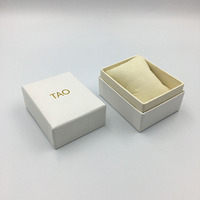 Boîte de montre d'emballage de cadeau personnalisé avec oreiller fabriqué en Chine avec impression de stratification mate