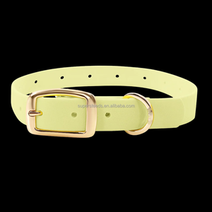 Indoor Outdoor Tactische Moderne Waterdichte Reliëf Pvc Gecoate Custom Charms Logo Hond Kraag Met <span class=keywords><strong>Extra</strong></span> Gaten Voor Alle Seizoenen - Product Image 3