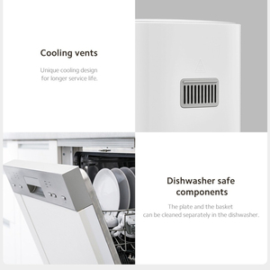 Xiaomi-<span class=keywords><strong>freidora</strong></span> de <span class=keywords><strong>aire</strong></span> inteligente Mijia, sin aceite, con recubrimiento antiadherente, 24H, pantalla OLED, sin aceite, 3,5l - Product Image 6