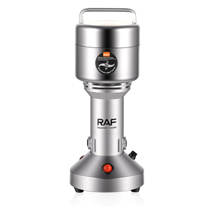 เครื่องบดอเนกประสงค์ RAF 650W ความเร็วสูง ออกแบบมาเพื่อการบดแบบมัลติฟังก์ชั่น ด้วยมอเตอร์ 28000 รอบต่อนาที และใช้งานบนเคาน์เตอร์ได้อย่างกะทัดรัด เหมาะสำหรับบดพริกไทยเผ็ด - Product Image 1