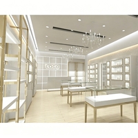 Vitrines de Présentation de Bijoux, Conception Complète de Magasin, Fabrication Personnalisée OEM