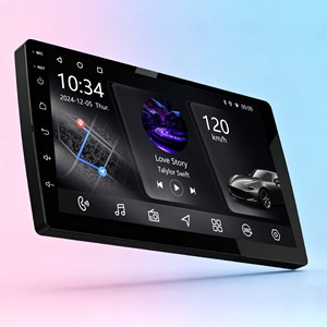 Radio <span class=keywords><strong>para</strong></span> Auto <span class=keywords><strong>Android</strong></span> 11 de 2 Din y 4 Núcleos, Directo de Fábrica, con CarPlay Inalámbrico, Pantalla Táctil, Navegación GPS, Reproductor Multimedia DVD - Product Image 1