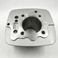 Nouveau bloc-cylindres en aluminium refroidi par air CG150, couleur argent, remplacement pour moto et tricycle Zongshen Lifan Loncin 150cc