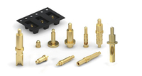 Conector de Contacto Pogo Pin de Latón de Precisión Personalizado con Resorte de 2.5mm de Altura