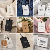 Étiquettes suspendues personnalisées de luxe en or creux, étiquettes pour vêtements, chaussettes, chaussures, designs uniques, logo