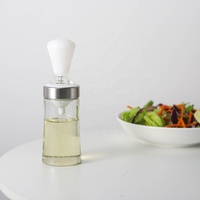 Amazon Hot Sale Beste Top umwelt freundliche Silikonöl und BBQ Sauce Pinsel mit Glasflasche