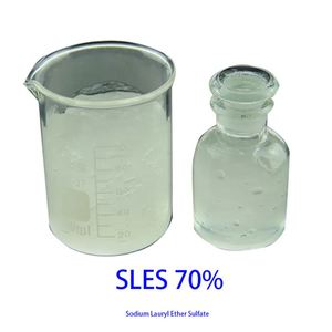 Sulfate d'éther laurique de sodium SLES 70% pour les matières premières liquides détergentes avec la livraison rapide - Product Image 1