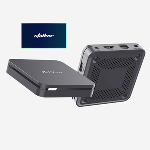 Usine Vente Double Wifi Stalker En ligne 4K Ultra HD Vidéo Meelo XTV <span class=keywords><strong>DUO</strong></span> 2 Décodeur Amlogic S905W2 Quad Core Android 11 TV Box - Product Image 4