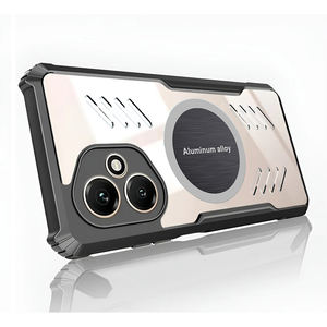 <span class=keywords><strong>Coque</strong></span> de téléphone <span class=keywords><strong>pour</strong></span> <span class=keywords><strong>Honor</strong></span> 400 200 9X <span class=keywords><strong>8S</strong></span> Pro 400 200 90 Smart Lite, étui PC+TPU magnétique avec dissipation thermique, protection contre les chutes et les chocs - Product Image 2