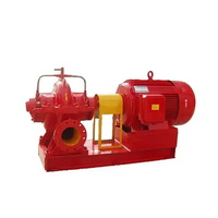 Pompe centrifuge horizontale à double aspiration pour la lutte contre les incendies, l'alimentation en eau municipale, pompe de lutte contre les incendies écoénergétique