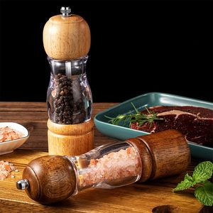Ensemble moulin à sel et à poivre - 2 pièces, moulin à épices électrique en bois d'acacia alimenté par USB pour la cuisine - Product Image 2