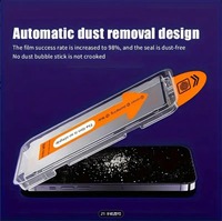 Protection d'écran en verre trempé HD et anti-espion pour iPhone 17 Pro 17 Pro Max avec outil de dépoussiérage et d'installation en une seule étape