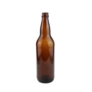 Leere Bierflasche Preis Benutzer definierter Großhandel Leer Blau/Bernstein 375ml/ 500ml/600ml Preis Bierglas flaschen - Product Image 1