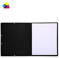 Proveedor de Carpetas de Papelería, Cartón de 350G, Tamaño A4/Carta, Papel Ecológico, 200 Hojas, Bandas Elásticas, Carpetas de 3 Solapas