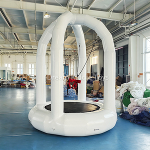 <span class=keywords><strong>Jeux</strong></span> <span class=keywords><strong>de</strong></span> <span class=keywords><strong>saut</strong></span> à l'élastique <span class=keywords><strong>de</strong></span> videur gonflable blanc <span class=keywords><strong>de</strong></span> PVC commercial avec le trampoline <span class=keywords><strong>de</strong></span> corde à sauter - Product Image 6