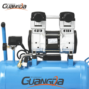 เครื่องอัดอากาศแบบไร้น้ำมัน ขนาด 1.5 50 ลิตร 8 บาร์ เงียบพิเศษ - Product Image 3