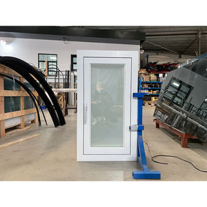 Fenêtres à battants en aluminium à rupture de pont thermique avec verre interchangeable pour maisons, film intelligent, <span class=keywords><strong>fenêtre</strong></span> en verre dépoli - Product Image 3