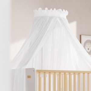 Chỉ có B2B gọn gàng Halo <span class=keywords><strong>Net</strong></span> & đứng cho bé cũi nhà sản xuất thông gỗ trắng có thể điều chỉnh nhỏ bé cot giường bằng gỗ bé đồ nội thất - Product Image 5