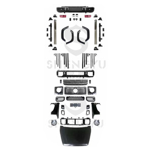 Pièces de voiture à bon <span class=keywords><strong>prix</strong></span> pour Suzuki Jimny 19-22 modifié en modèle <span class=keywords><strong>G63</strong></span> <span class=keywords><strong>AMG</strong></span> avec pare-chocs avant et arrière avec calandre et capot de lampes automatiques - Product Image 6