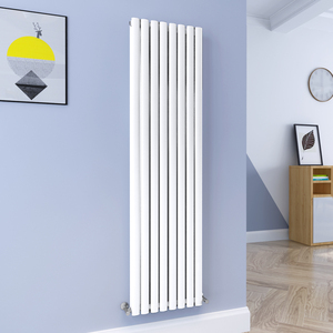 <span class=keywords><strong>Radiateur</strong></span> <span class=keywords><strong>mural</strong></span> contemporain vertical ovale en acier doux blanc pour systèmes de <span class=keywords><strong>chauffage</strong></span> <span class=keywords><strong>central</strong></span> CVC, installation facile - Product Image 6