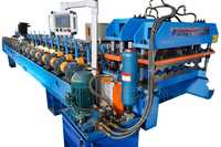 Machine de formage à froid de tuiles en aluminium émaillées haute efficacité pour le Kenya et la Tanzanie