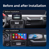 Lecteur DVD de voiture Android 1 Din 25,6 pouces, écran de voiture, Carplay, autoradio, écran tactile pour Mercedes CLA GLA C117 X156 13-19