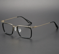Monture optique rectangulaire unique de haute qualité pour homme, fabriquée à la main en acétate, lunettes rétro en gros pour la lecture