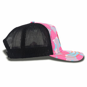 Gorra Trucker Deportiva de Cuero Personalizada con Logotipo de 5 Paneles para Mujer, Marca Tcap China - Product Image 4