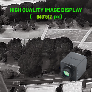 وحدات Fpv الحرارية لكاميرا Lwir بزاوية واسعة لطائرة بدون طيار * * وحدة التصوير الحراري بالأشعة تحت الحمراء - Product Image 3