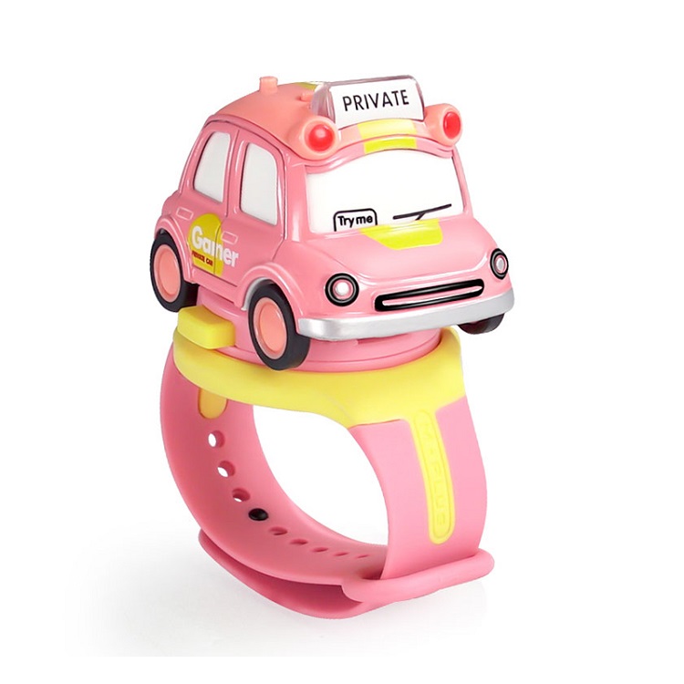 Mini alloy watch car time display interactive induction dismount die cast carro de juguete metal toy cars with music light