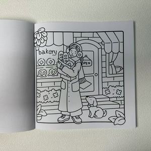 Libro <span class=keywords><strong>da</strong></span> <span class=keywords><strong>Colorare</strong></span> Personalizzato per Ragazze, Design Carino con Copertina Morbida, Regalo per Donne Appassionate d'Arte - Product Image 3