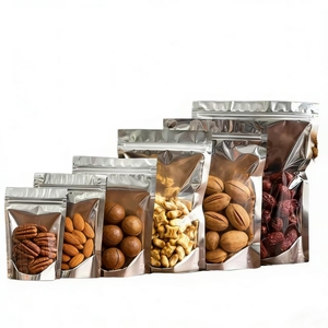 Sacs d'emballage alimentaire personnalisés en Mylar avec fermeture éclair, impression hélio, design sur mesure, populaires en usine - Product Image 1