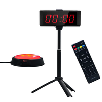 Timer Interval Olahraga Elektronik YIZHI dengan Baterai Internal, Tombol Tekan, Remote Control, untuk Permainan, Olahraga, Gym, Pasokan Grosir
