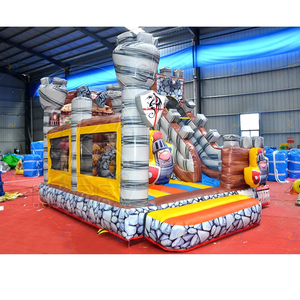 Château gonflable de <span class=keywords><strong>parc</strong></span> d'attractions, château gonflable de <span class=keywords><strong>chevalier</strong></span>, toboggan commercial, combo de château gonflable, toboggan, sauteurs, trampoline - Product Image 6