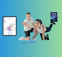 Bodydot Fitness Smart AI Penganalisis Tubuh Penuh untuk Gym, Pelatihan Pribadi, Pelacakan Postur, Pemantauan Metrik Real-Time, Pemantauan Gerakan