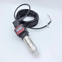 Transducteur de pression miniature en acier inoxydable avec affichage numérique LCD, signal 4-20mA RS485, capteur de pression d'eau, d'huile et d'air ±0,25% FS