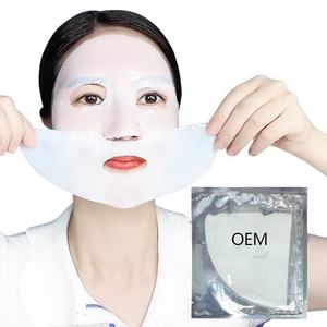 Mascarilla Facial de Colágeno Bio en Gel Tipo Velo Coreana, Mascarilla de Hidrogel Antienvejecimiento Reafirmante e Hidratante para Etiqueta Privada OEM - Product Image 2