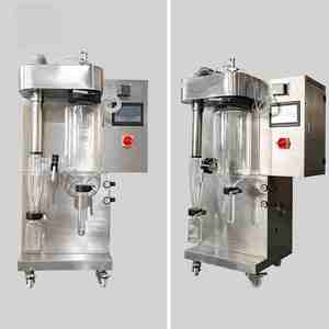 Máy sấy vòi phun thủy lực hai chất lỏng máy sấy phun quy mô phòng thí nghiệm nhỏ cho Sữa 3L 5L 10L bơm cung cấp 220V sưởi ấm điện 2kw - Product Image 6