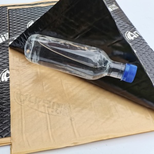 車の消音剤消音マットオーディオノイズと熱シールド断熱材自己接着剤付き湿し材 - Product Image 5