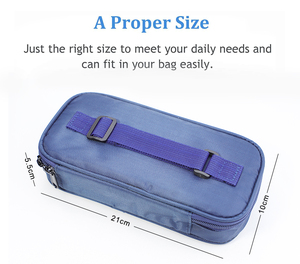 Bolsas Térmicas SANJIN con Logotipo Personalizado, Maletín Portátil Cuadrado de EVA Aislado para Insulina, con Bloques de Hielo, Bolsa Médica para Diabéticos con Cierre - Product Image 4