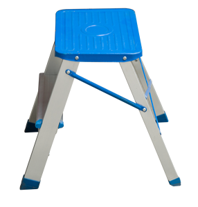 Tây Ban Nha Hot Bán Nhôm 2/3 Rộng Bước Gấp Thang Thấp Nhôm Phân Gấp Nhôm Ghế Rộng Bàn Đạp Thang Có Thể Gập Lại Thang Nền Tảng - Product Image 4