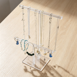 Expositor de Joyería de Acrílico Transparente Personalizado, Soporte para Collares y Pulseras, Organizador de Joyería para Tiendas, Hogar y Escritorio - Product Image 4