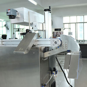 Machine de gravure laser UV économique pour bouchons en plastique avec alimentation automatique, vérification du code et tri des défauts, 300 pièces/min, pour boissons et cosmétiques - Product Image 6